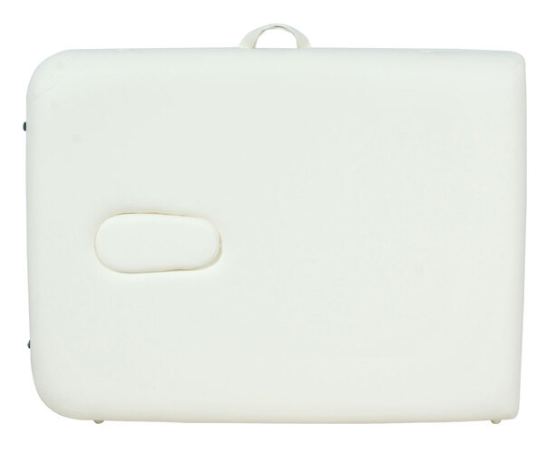 Массажный стол складной MED-MOS JF-AY01 2-х секционный, деревянная рама (однотонный, размер 185*70) фото 8