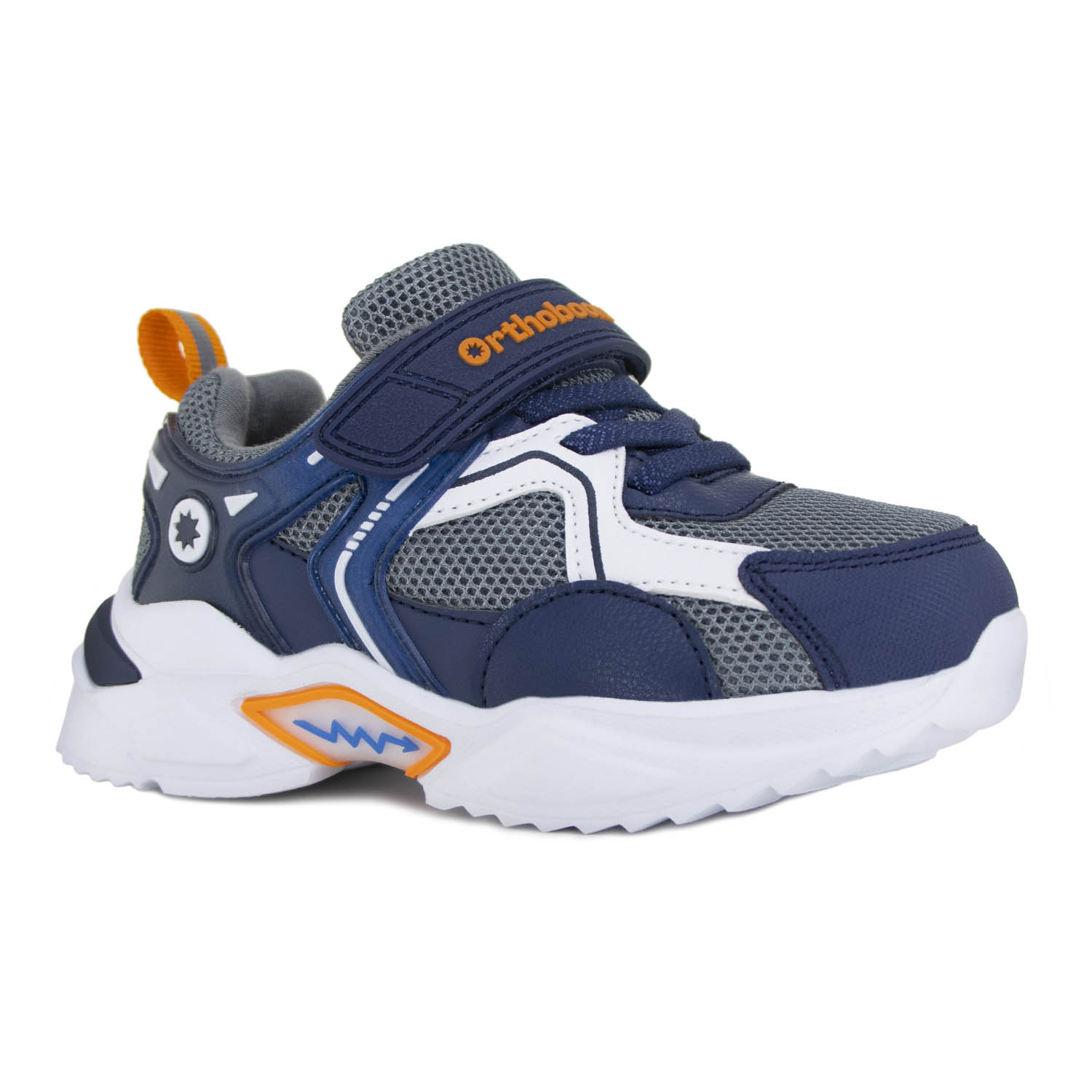 Ортопедические кроссовки Orthoboom 33223-26, цвет сине-серый фото 1