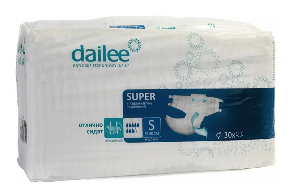 Подгузники для взрослых Dailee /S/ № 30  фото 1