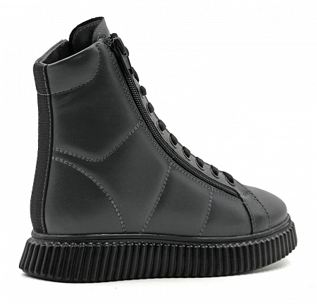 Обувь ортопедическая сложная на утепленной подкладке ботинки детские цв.черный 43071-Х-904 ДЦП фото 4