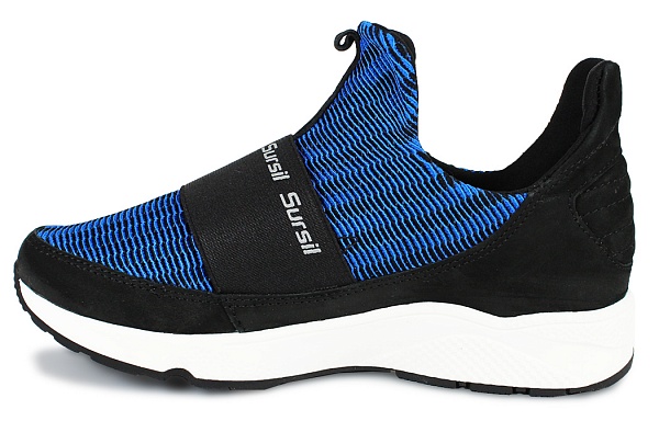 Кроссовки детские сине/белые 65-147  фото 2