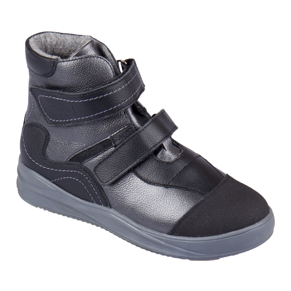 Ботинки осенние серый металлик TW-515-15 фото 1