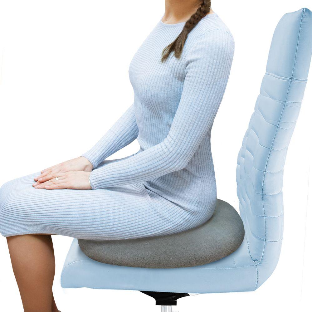 Подушка ортопедическая на сидение "Крейт"(диаметр: 48 см) П-240 фото 1