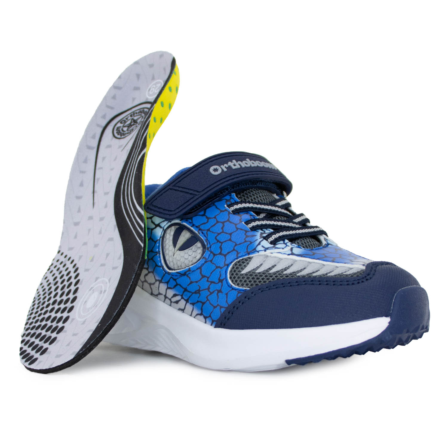 Ортопедическая обувь Orthoboom кроссовки 33223-23 сапфировый ящер фото 7